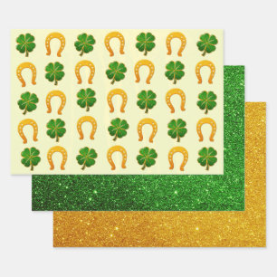 Irish Fun 3D Whimsey Inpakpapier Vel