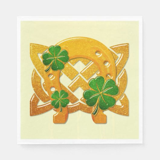 Irish Fun 3D Whimsey Servet (Voorkant)