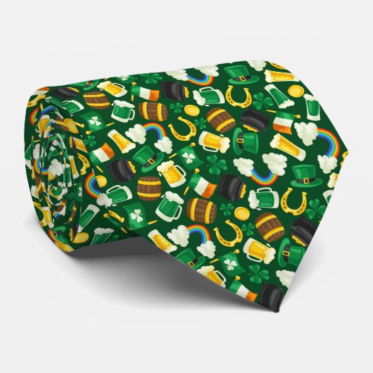 Irish Fun Stropdas (Opgerold)