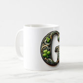 Irish G Monogram Coffee Mug (Devant gauche)