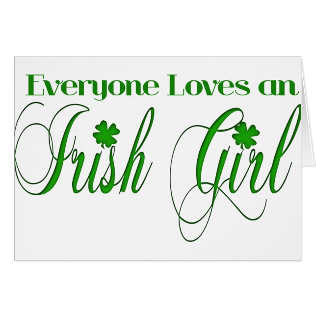 Irish Girl (Voorkant Horizontaal)