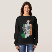 Irish Girl  Cute Ireland Trui (Voorkant volledig)