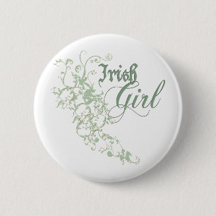 Irish Girl Ronde Button 5,7 Cm