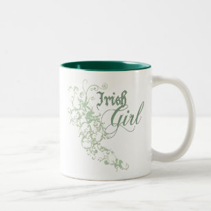 Irish Girl Tweekleurige Koffiemok