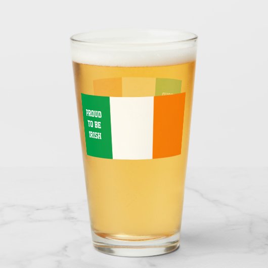 IRISH GLAS (Achterkant gevuld)