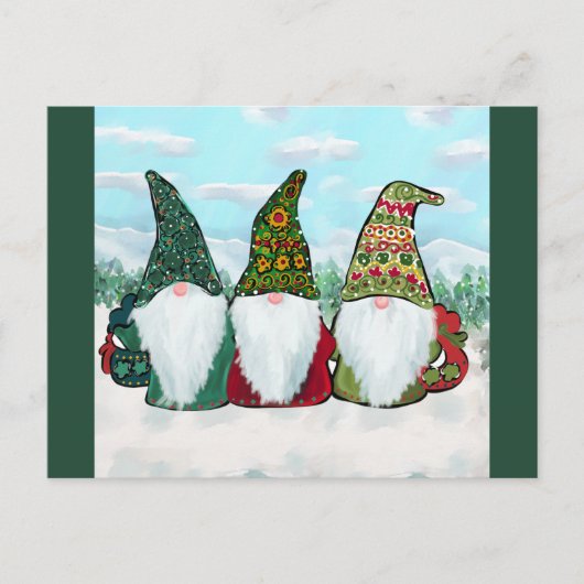 IRISH GNOMES BRIEFKAART (Voorkant)