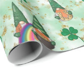 Irish Gnomes Cadeaupapier (Rol Hoek)
