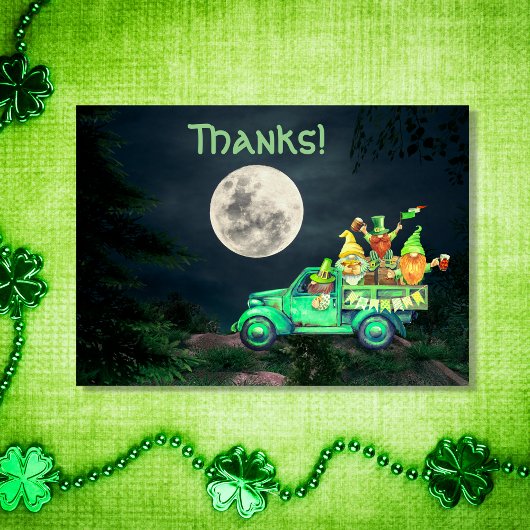 Irish Gnomes et Pleine lune Merci !