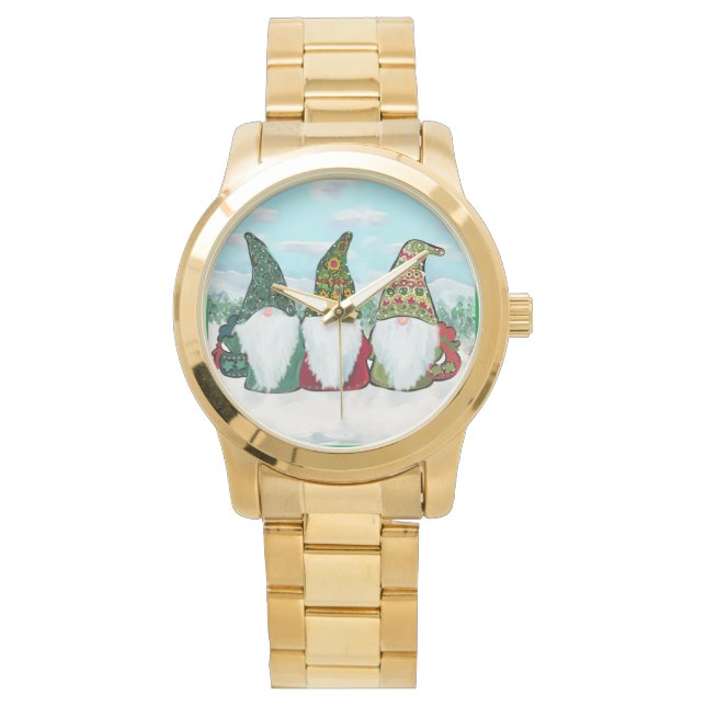 IRISH GNOMES HORLOGE (Voorkant)