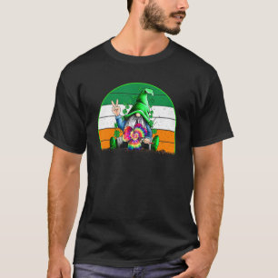 Irish Gnomes Lucky Gnomies Buffalo Pset Saint Pat T-shirt