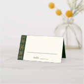 Irish Gold Dark Green Creative Artwork Wedding (Voorkant)