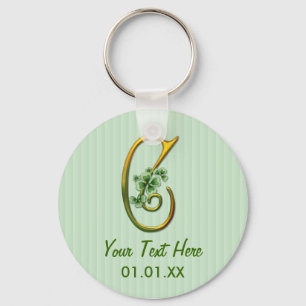 Irish Gold Monogram C Sleutelhanger