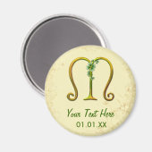 Irish Gold Monogram M Magneet (Voorkant / Achterkant)