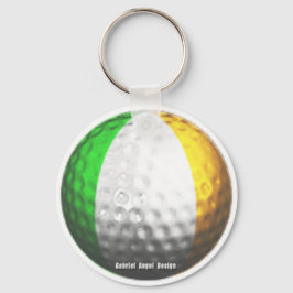 Irish Golf Sleutelhanger