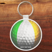 Irish Golf Sleutelhanger (Voorkant)