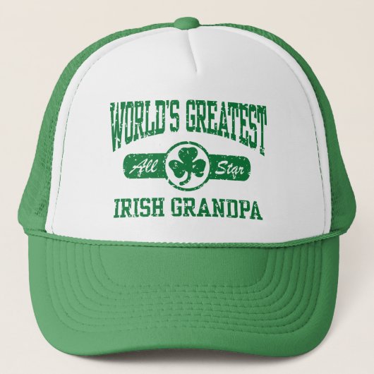 Irish Grandpa Trucker Pet (Voorkant)