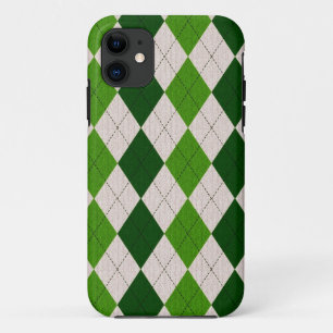 Irish Green Argyle iPhone 11 Hoesje