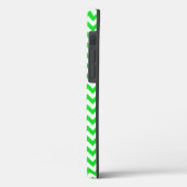 Irish Green Chevron met Dachshund Case-Mate iPhone Case (Achterkant / Links)