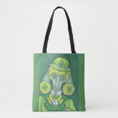 IRISH GREEN FRENCH POODLE, DOG CANVAS TAS (Voorkant)