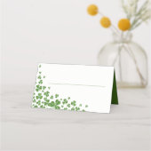 Irish Green Shamrock bruiloft (Achterkant)