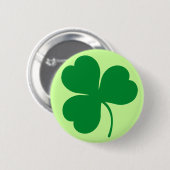 Irish Green Shamrock Clover Gift Ronde Button 5,7 Cm (Voorkant /achterkant)