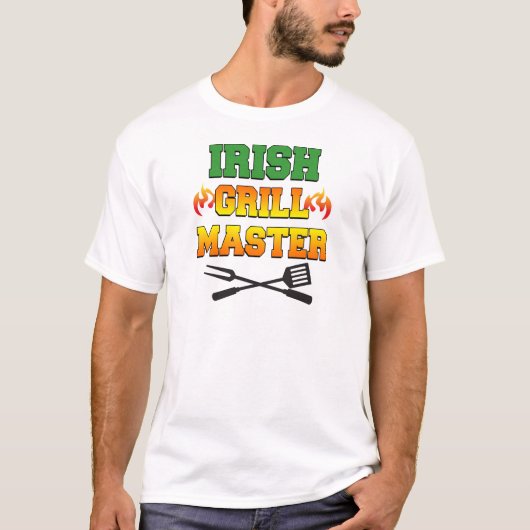 Irish Grill Master T-shirt (Voorkant)