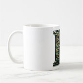 Irish H Monogram Coffee Mug (Gauche)