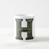 Irish H Monogram Coffee Mug Koffiemok (Center)