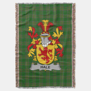 Irish Hale of McHale Coat of Arms Family Crest Ir Deken