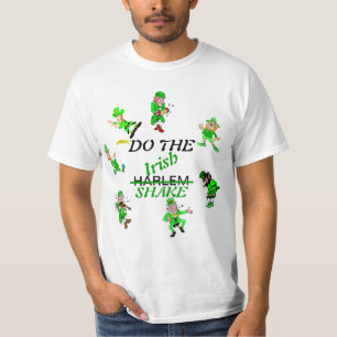 irish harlem shake grappig st patricks shirt
