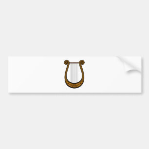 Irish Harp Bumpersticker