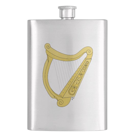 Irish Harp Heupfles (Voorkant)
