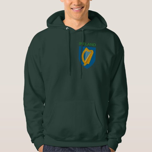 Irish Harp Hoodie (Voorkant)