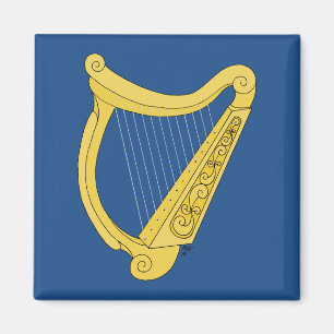 Irish Harp Magneet
