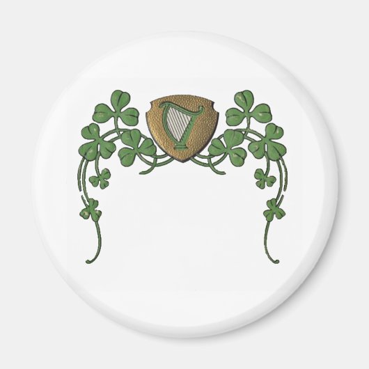 Irish Harp Magneet (Voorkant)