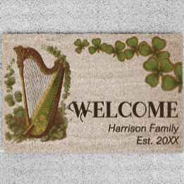 Irish Harp Nom de famille Établissement Welcome Co