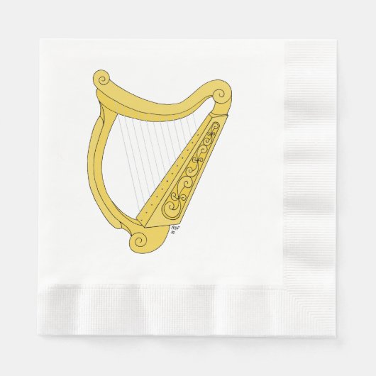Irish Harp Servet (Voorkant)