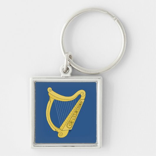 Irish Harp Sleutelhanger (Voorkant)