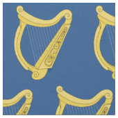 Irish Harp Stof (Close Up)
