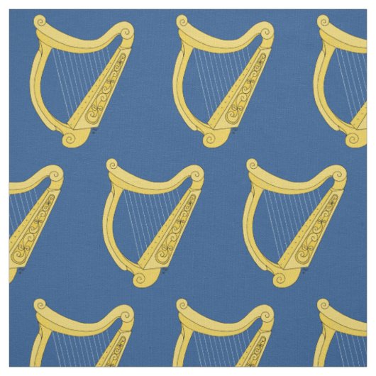 Irish Harp Stof (Swatch)