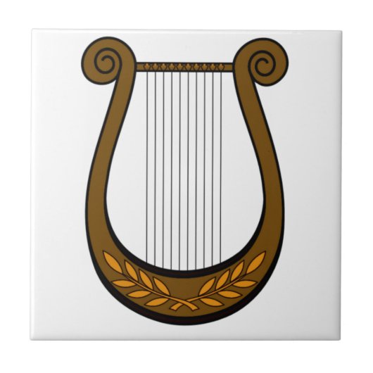 Irish Harp Tegeltje (Voorkant)