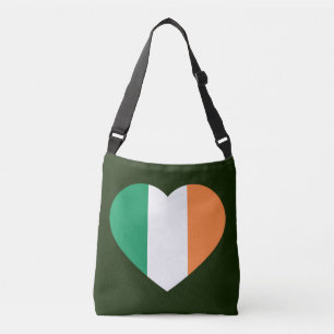 Irish Heartflag cbbcn Crossbody Tas