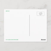 Irish Hearts Greeting, St. Patrick's Day Briefkaart (Achterkant)