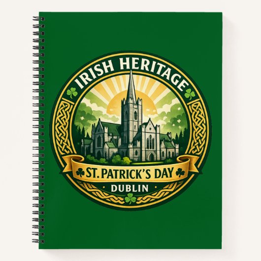 Irish Heritage - Dublin Notitieboek (Voorkant)