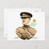 Irish Hero afbeelding voor briefkaart (Voorkant / Achterkant)