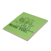 Irish Hills Blessing Tegeltje (Zijkant)