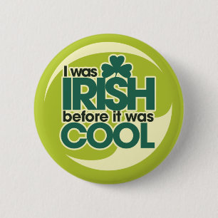 Irish Hipster Ronde Button 5,7 Cm