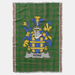 Irish Hone of O_Hone wapenschild Familie Crest Ir Deken