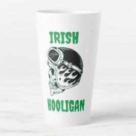 Irish Hooligan Biker Latte Mok