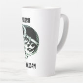 Irish Hooligan Biker Latte Mug (Angle droit)